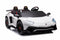 2 Seater Lamborghini SVJ 24V XXL Ride on Sports Car Massive Size-White